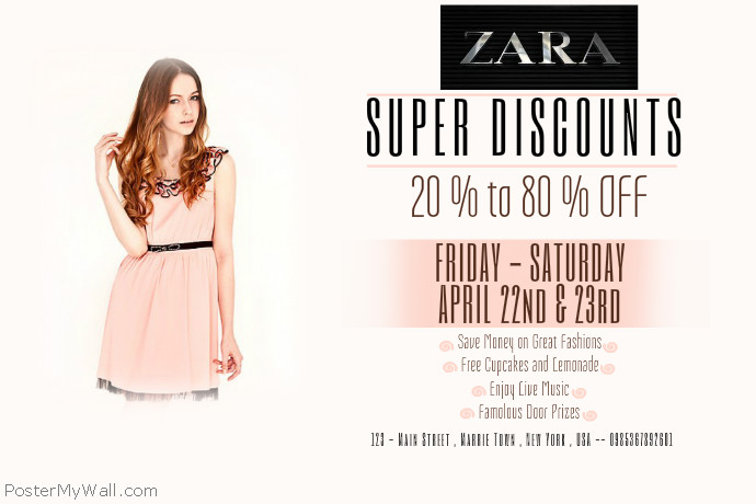zara poster PosterMyWall zara poster PosterMyWall