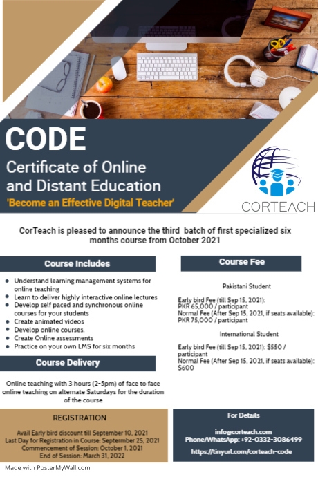 Copy of CODE new | PosterMyWall