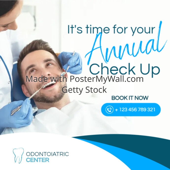 annual check up advertising dentist services