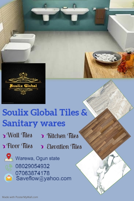 Copy of Tiles | PosterMyWall