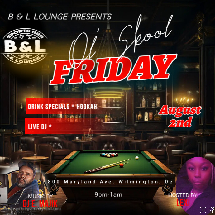 Pool Tournament ad template for instagram | PosterMyWall