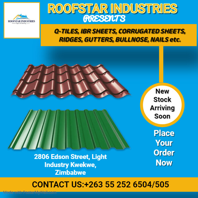 Roof Sheets material poster PosterMyWall