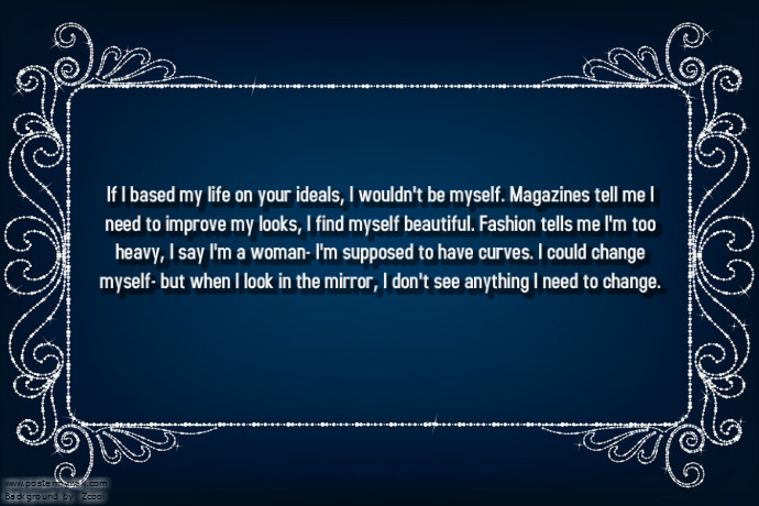 Self-Confidence Poster template