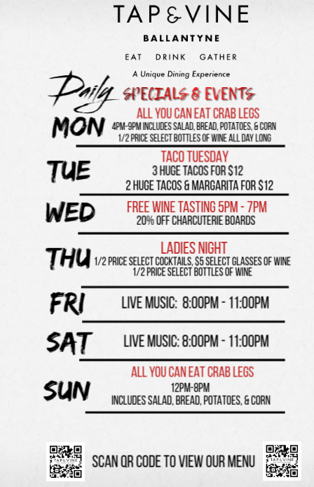 Copy of Copy of Daily Specials Menu Tabloid template | PosterMyWall
