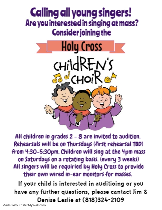 Children S Choir PosterMyWall