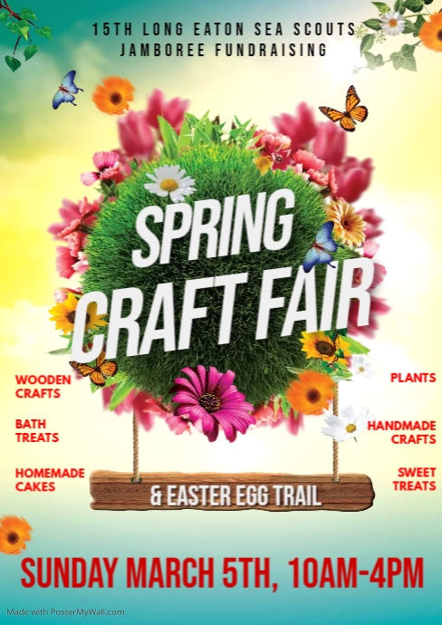 Spring Craft Fair Flyer | PosterMyWall