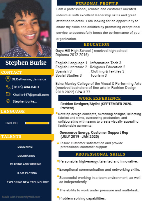 SIMPLE MODERN RESUME TEMPLATE DESIGN - 8f39f236e1ae0db64efbd3755482e795 Screen