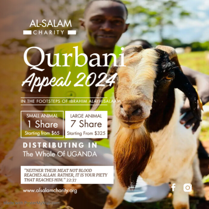 Eid Qurbani Donation Post Template