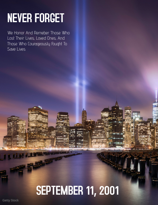 9-11 Template | PosterMyWall