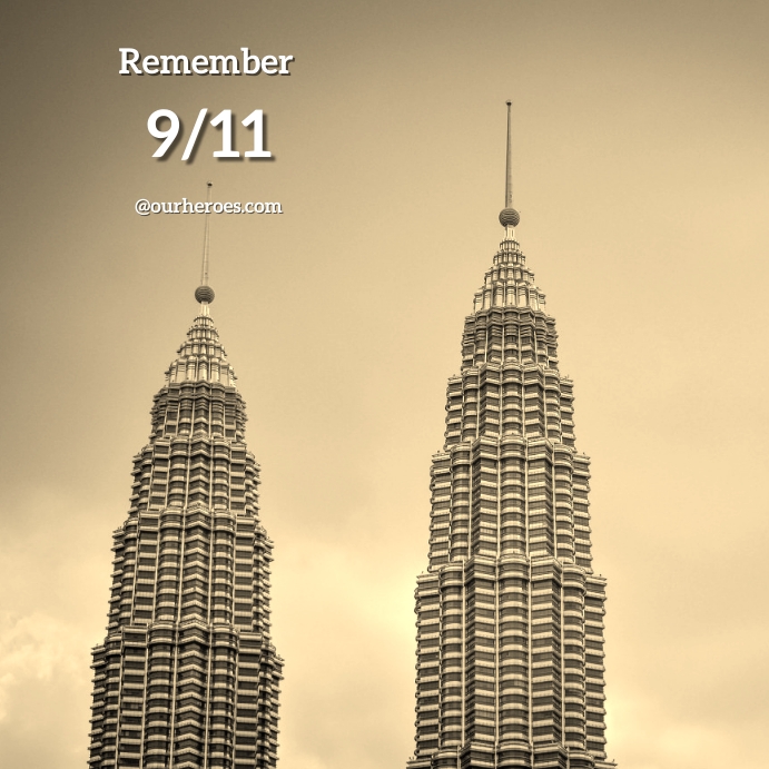 Copy of 9/11 design template | PosterMyWall