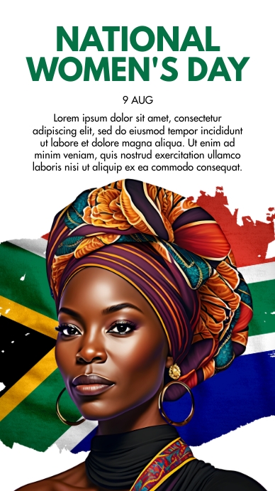 9 Aug - National Women's Day Instagram Story template