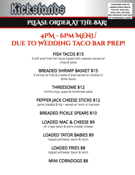 Copy of Short Menu 5-2022 (2) | PosterMyWall