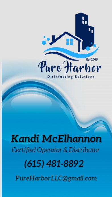 Pure Harbor Business Card-Front | PosterMyWall