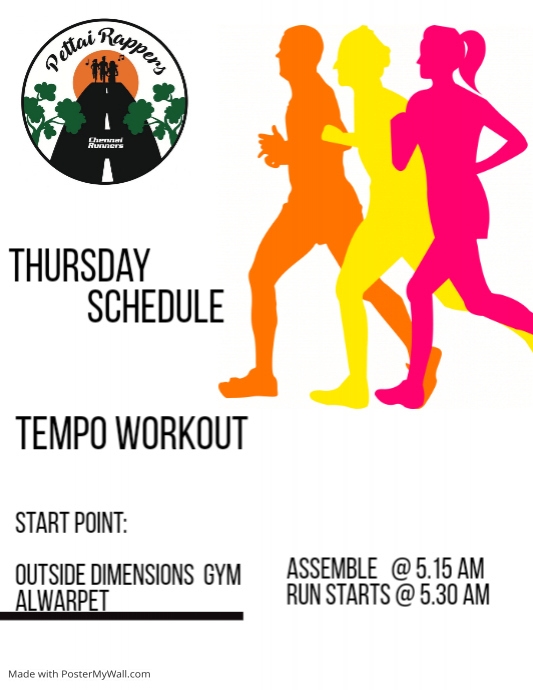 Copy of 5K Run & Walk Flyer | PosterMyWall