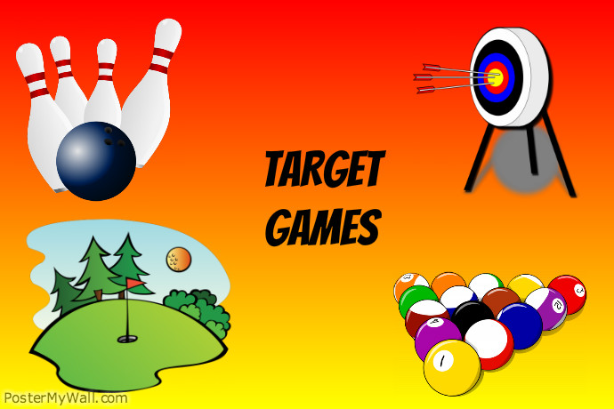 Target games | PosterMyWall