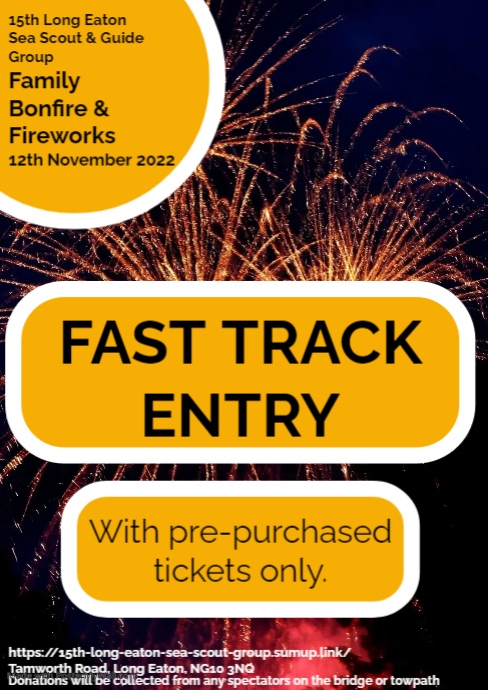 FAST TRACK ENTRY SIGN | PosterMyWall