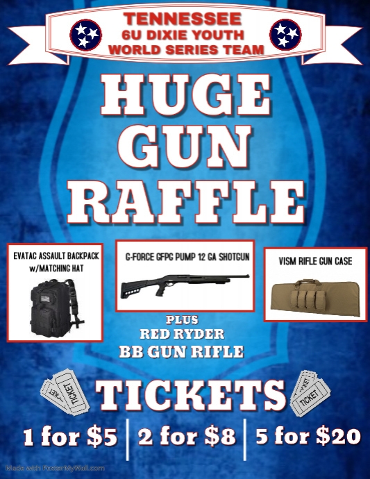 Copy of Gun Raffle | PosterMyWall