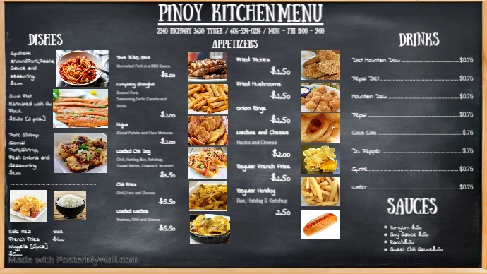 Set Menu Template (1) | PosterMyWall