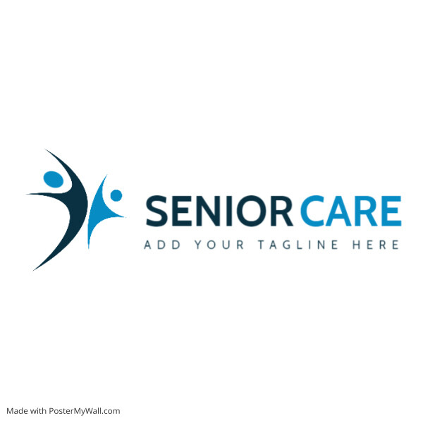 senior care logo template transparent backgro