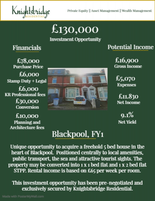 Copy of Blackpool Investment Opportunity 2.0 PosterMyWall