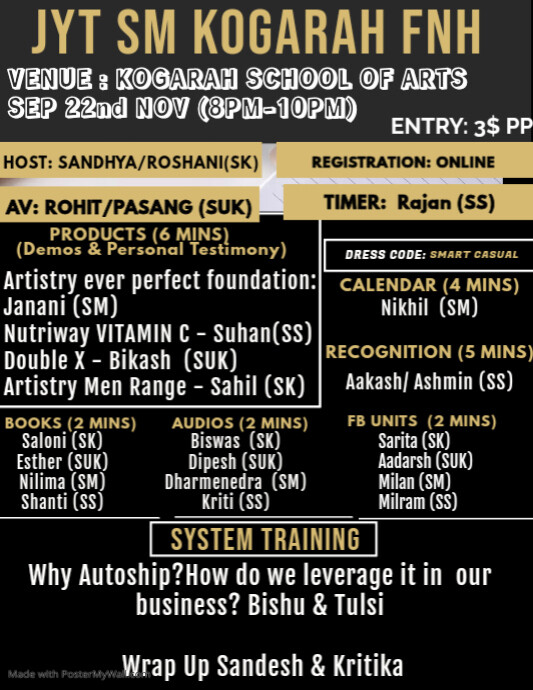 FNH FLYER | PosterMyWall
