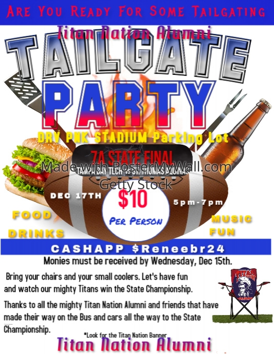 Copy of Copy of Tailgate Weekend Flyer v.1 | PosterMyWall