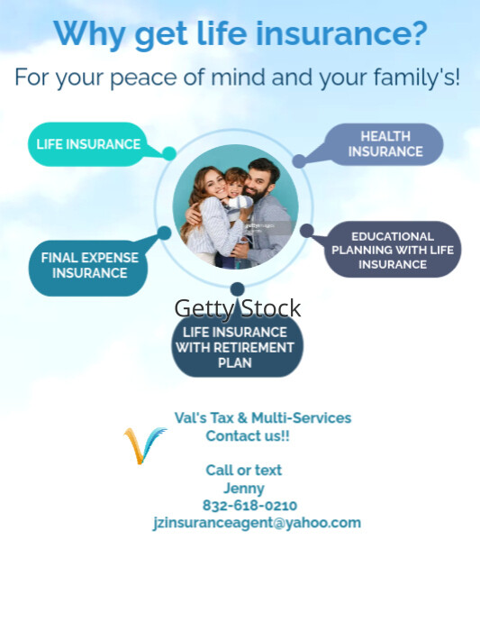 insurance generic marketing advertising templ | PosterMyWall