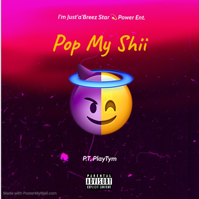 Copy of bad boy mixtape cover art design template PosterMyWall