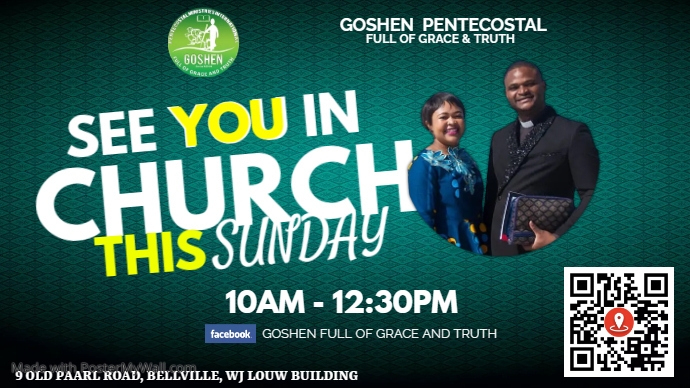 SUNDAY SERVICE Presentation (16:9) template