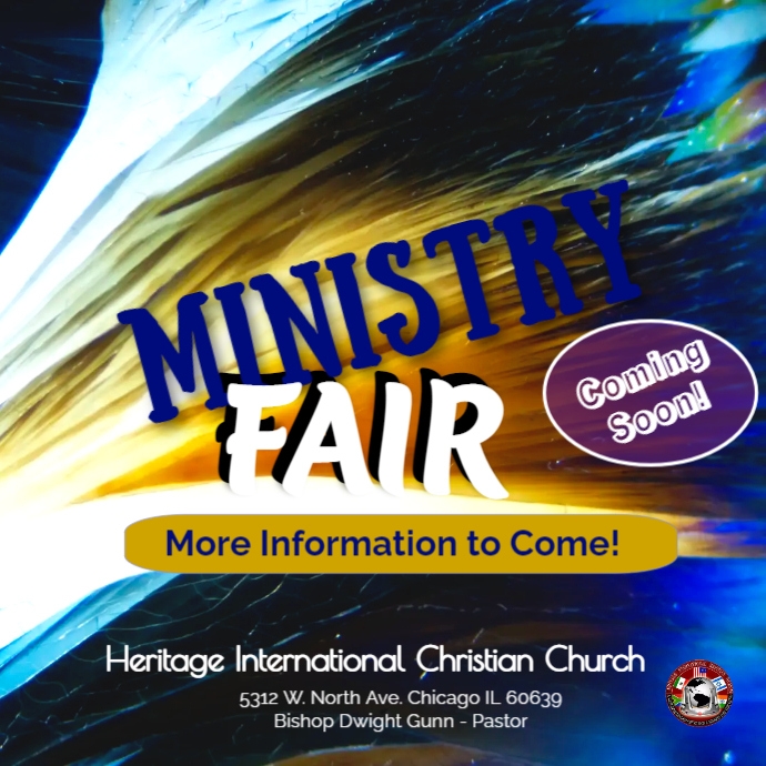 Ministry Fair | PosterMyWall