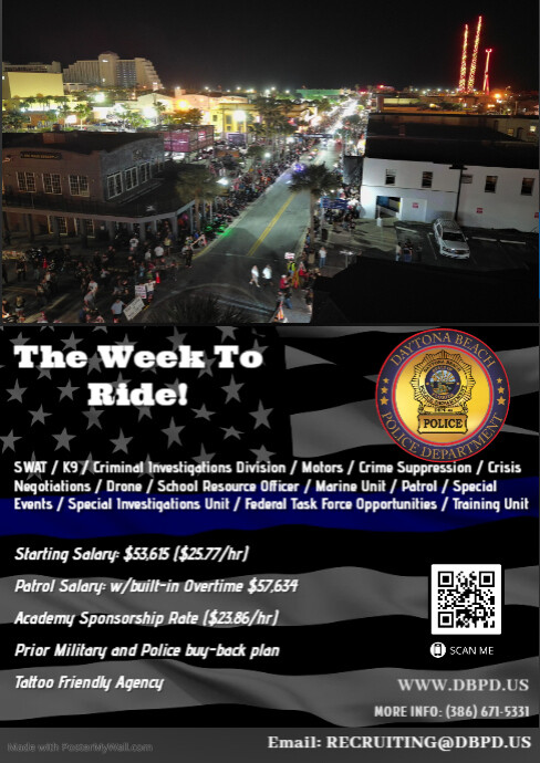 Copy of Police Recruitment Flyer Template (1) | PosterMyWall