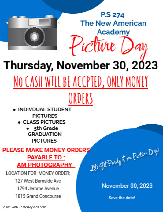 Picture Day PosterMyWall