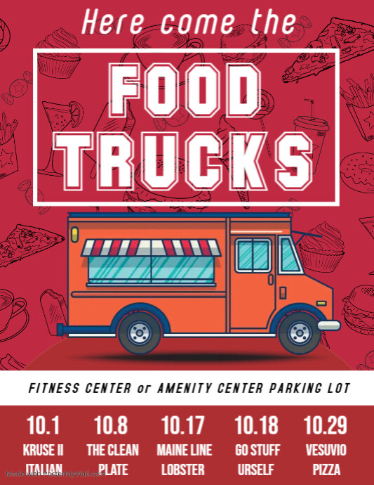 food truck poster (4) PosterMyWall