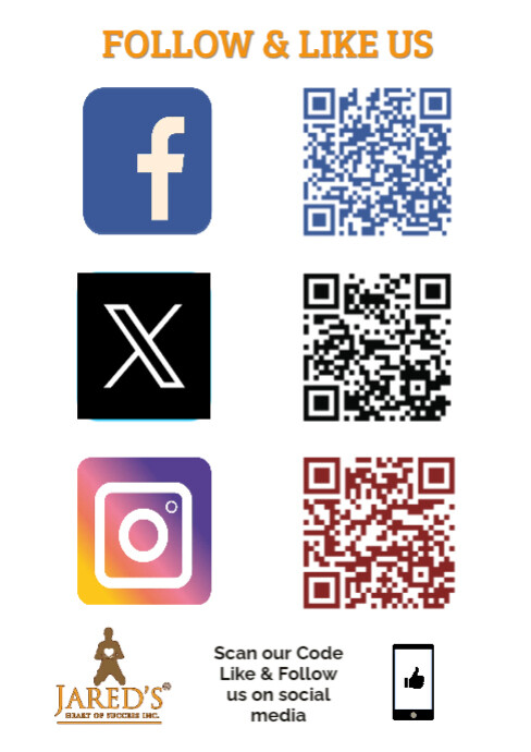 QR Code Social Media Icons | PosterMyWall
