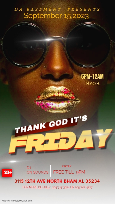 tgif night (5) | PosterMyWall