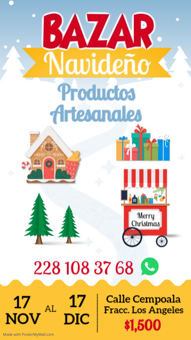 Bazar Navideño | PosterMyWall