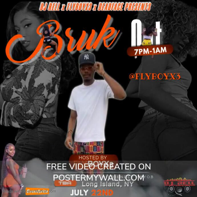 Copy of july 22 dj rell promo (1) | PosterMyWall