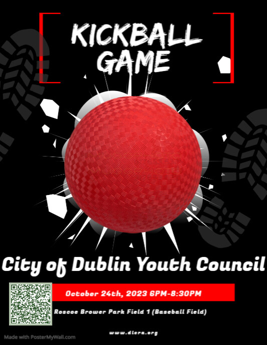 Kickball Game Flyer Design Template | PosterMyWall