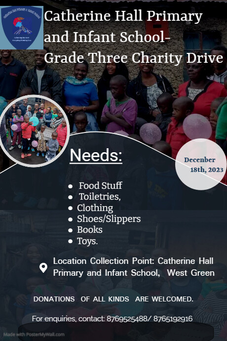 Charity Poster template