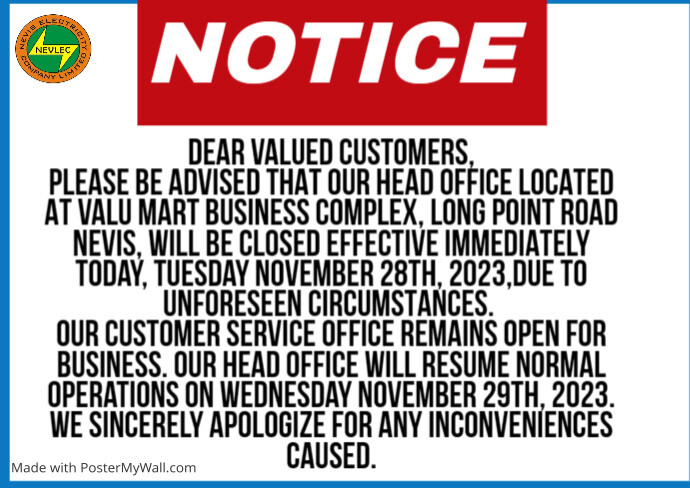 Notice Sign board design template | PosterMyWall