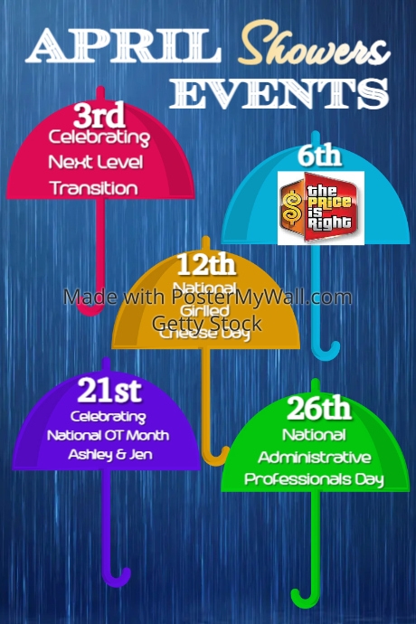 April Events Poster | PosterMyWall