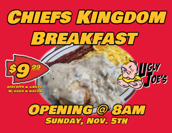 Kingdom Breakfast (Ugly Joe's) PosterMyWall