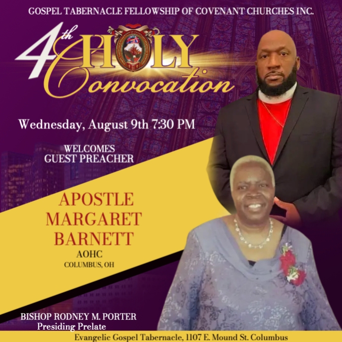 Holy Convocation (4) PosterMyWall