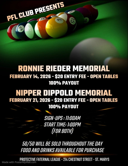 Billiards tournament invitation flyer | PosterMyWall