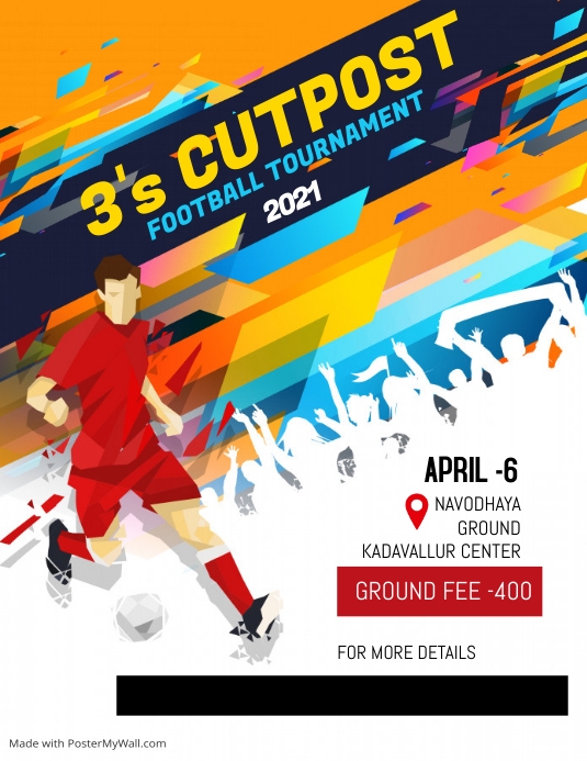 Copy of Copy of Copy of Futsal Football Soccer Tournament Competition ...