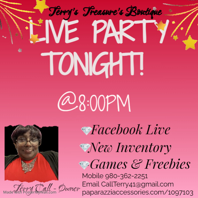 Paparazzi Live Party | PosterMyWall