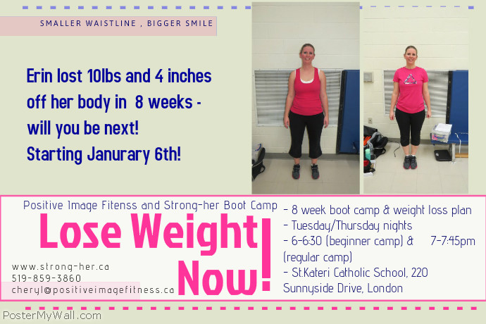 8 week Body Challenge! | PosterMyWall