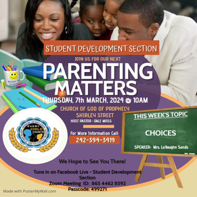 Parent Meeting Instagram Post | PosterMyWall