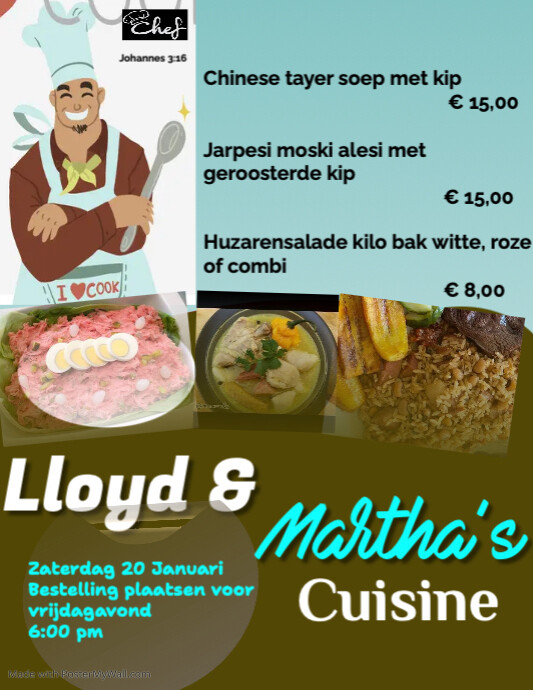 Restaurant (2) Flyer (US Letter) template