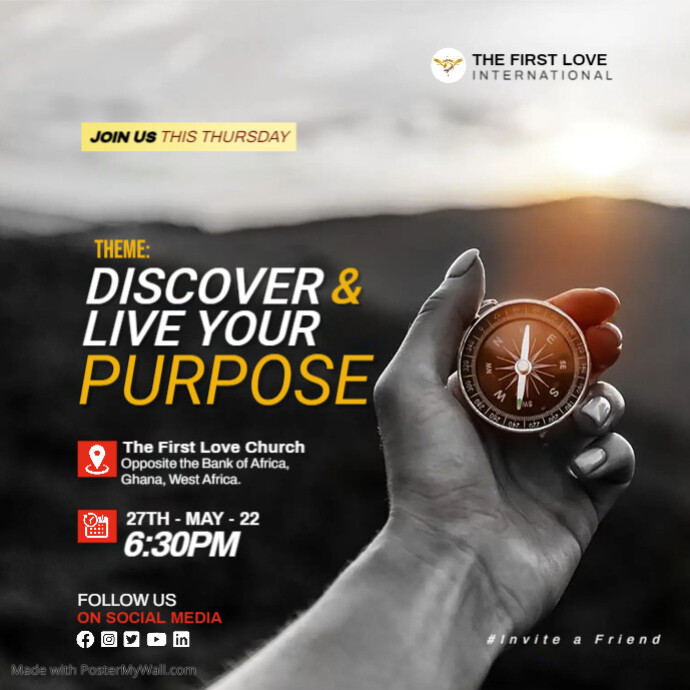 church, concert flyer